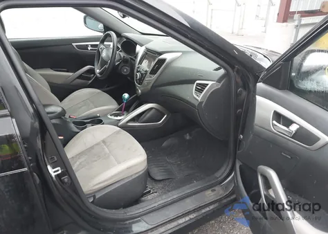 2013 Hyundai Veloster Base W/Gray from USA, damaged, VIN KMHTC6AD2DU140506